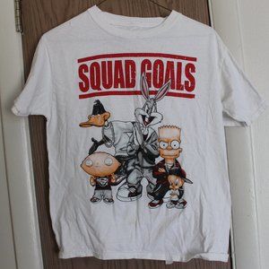 Squad Goals Tee AShirt, Daffy Duck, Bugs Bunny